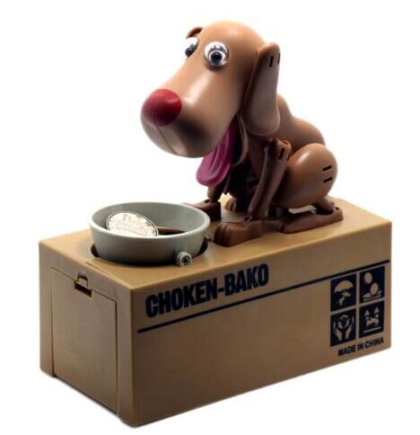 Piggy bank Robotic Dog Canine Money Box Doggy