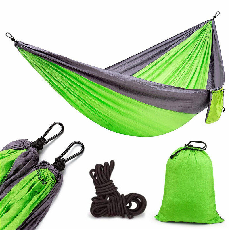 Backpacking Hammock - Portable Nylon Parachute Outdoor Double