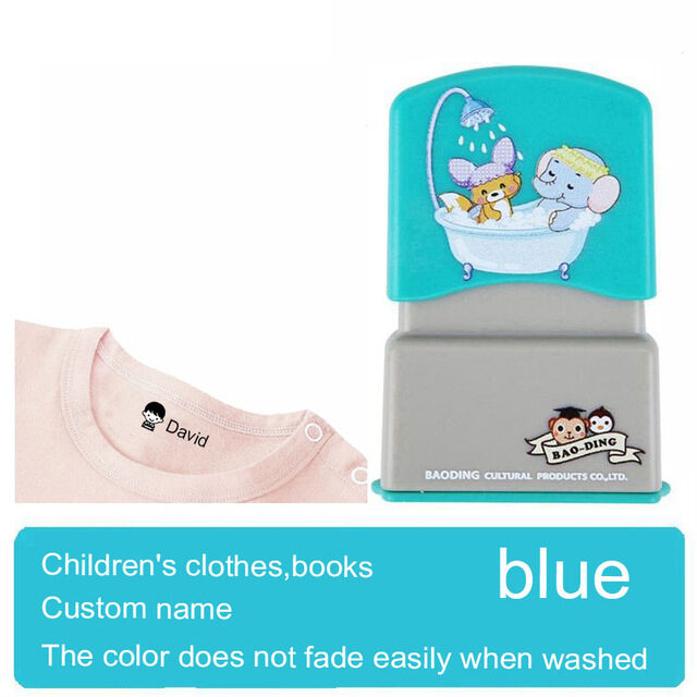 made Baby Name Stamp DIY for Children Seal