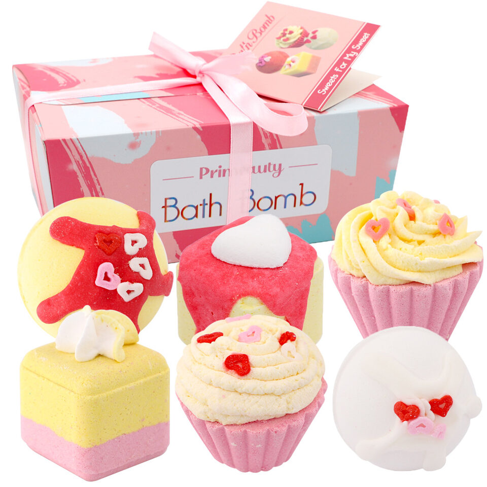 Cake Bath Bubble Salt Ball Exfoliating