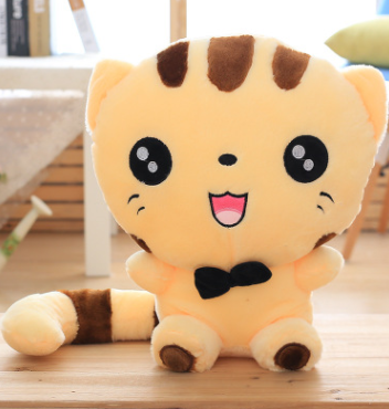 45cm Cute cat plush toys stuffed animals colorful