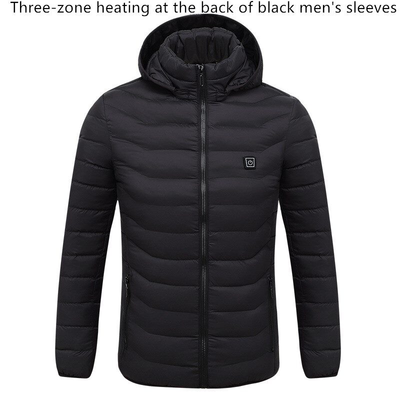 Smart heating cotton jacket USB electric