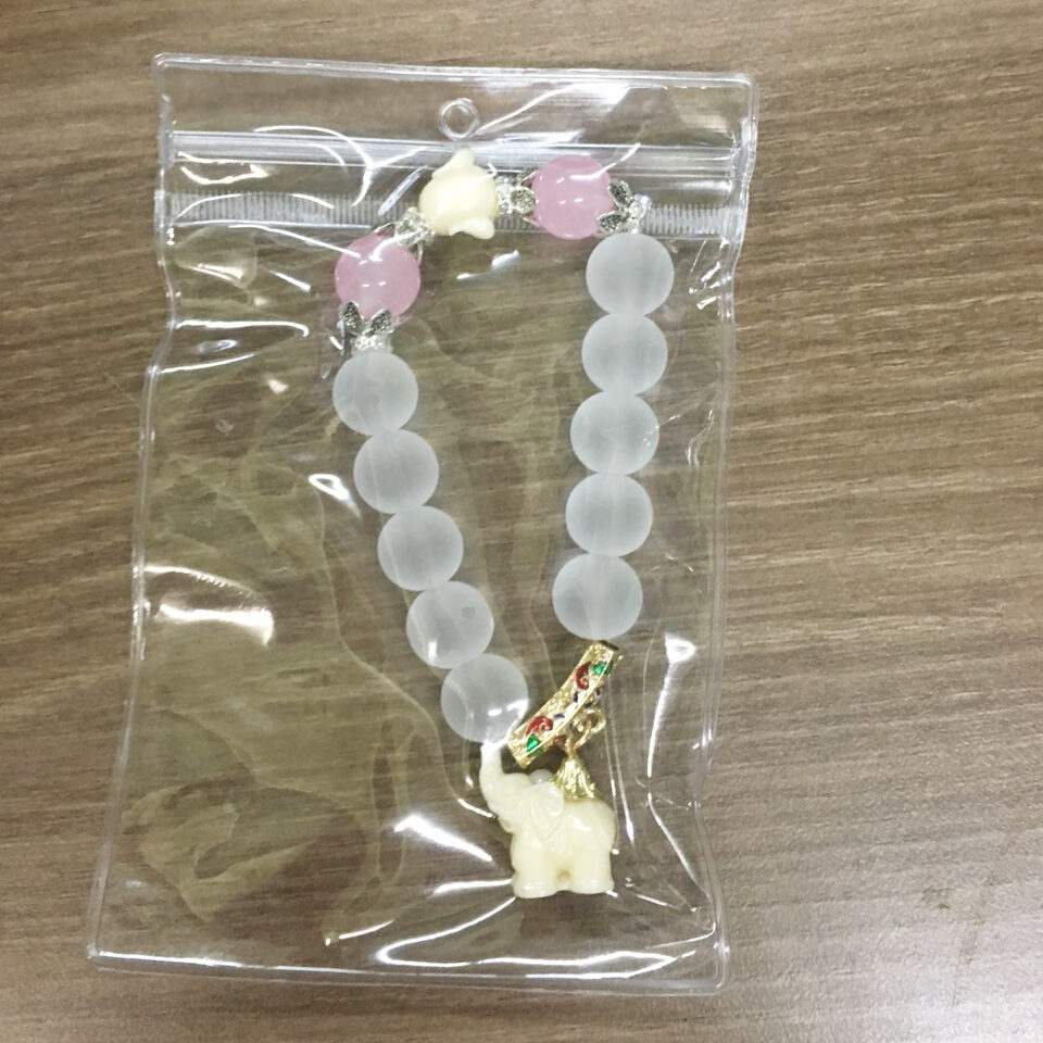 Crystal Elephant Charm Bracelet bead Cultural Jewelry