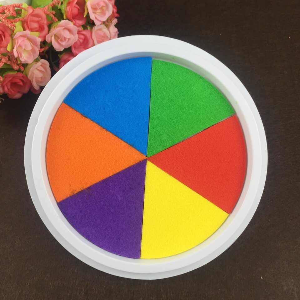 New Kindergarten Finger Print Mud Non-toxic Washable Pigment
