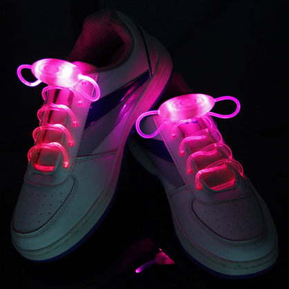 Led Sport Shoe Laces Glow Strings Round Light