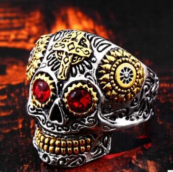 Skull Ring Jewelry Fashion