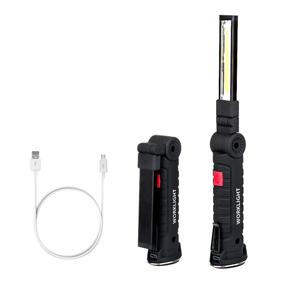 LED work light USB rechargeable emergency