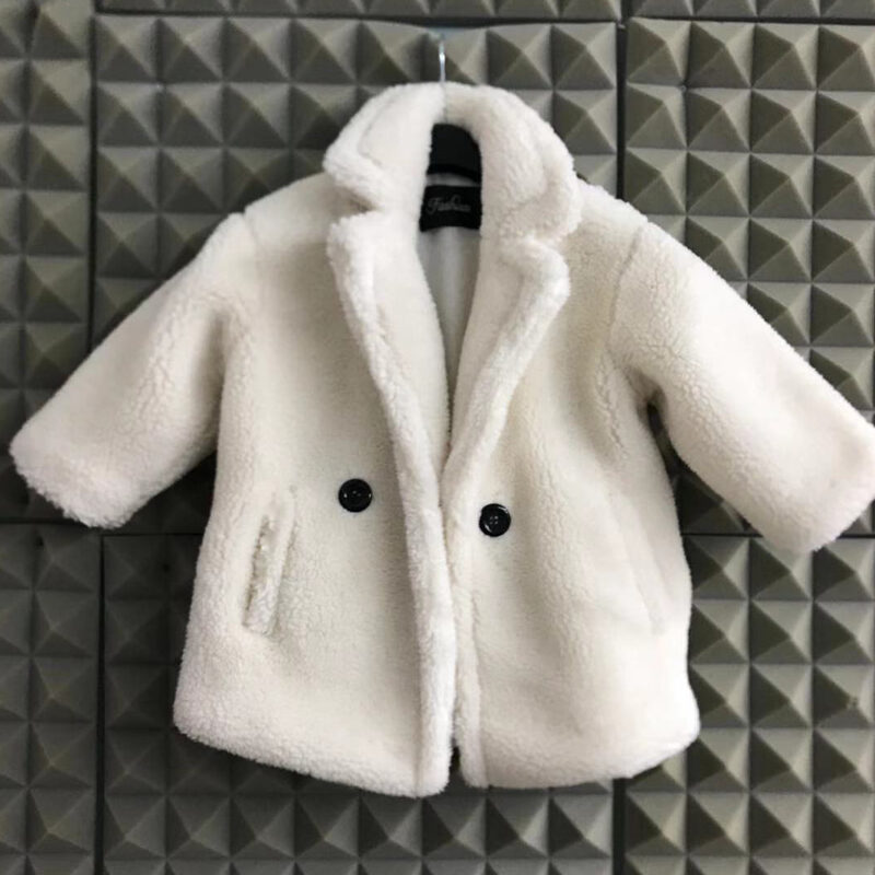 Big Kids Fur Coat In Autumn And Winter