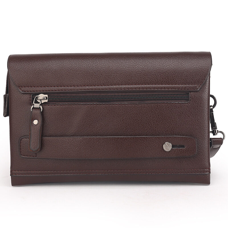 Paul genuine leather man bag business hand men