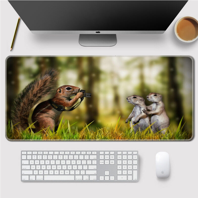Landscape Picture Large Seaming Thickened Mouse Pad