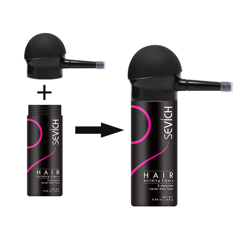 Keratin Hair Fiber Spray Applicator Building Nozzle Sprays