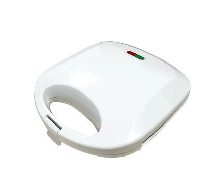 220V white color Double-sided breakfast sandwich machine panini
