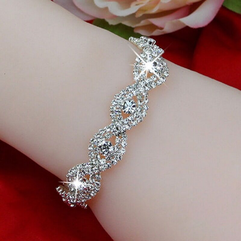 Crystal Bracelet Flash Diamond Women's Simple
