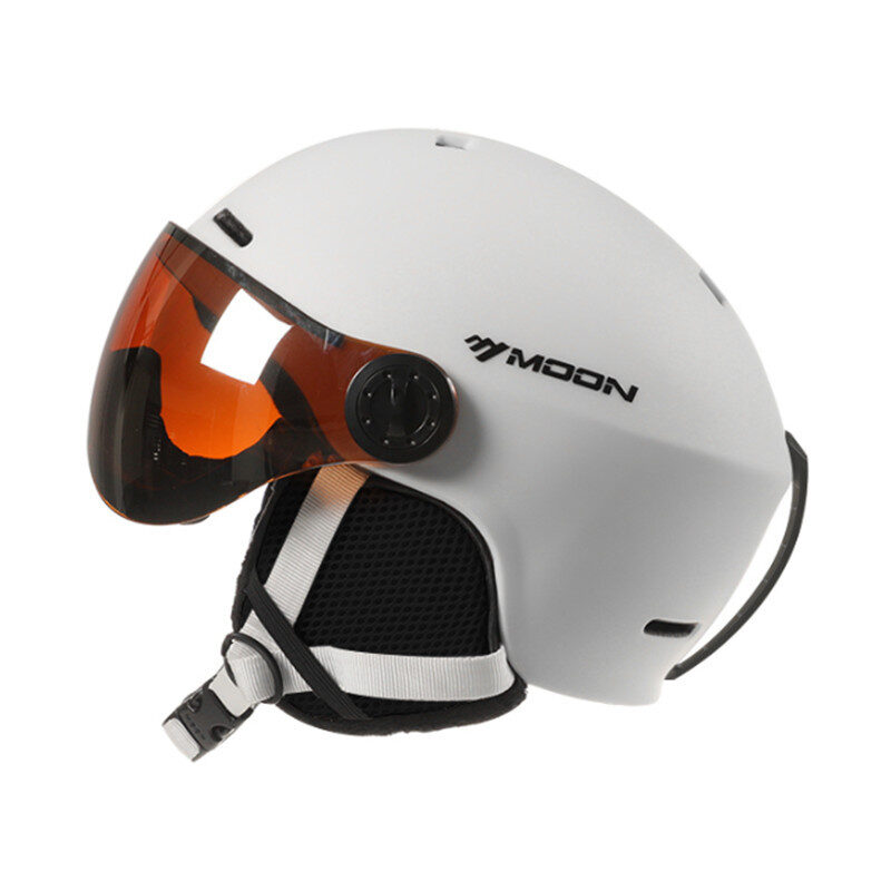 Moon ski helmet safety