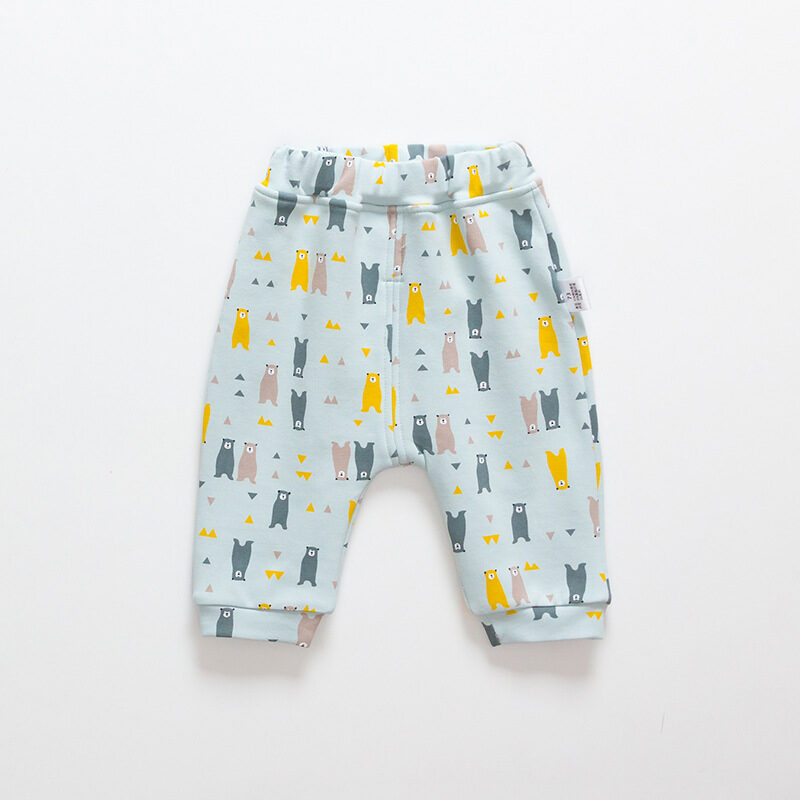 Korean winter wear pants plus Velvet brand children