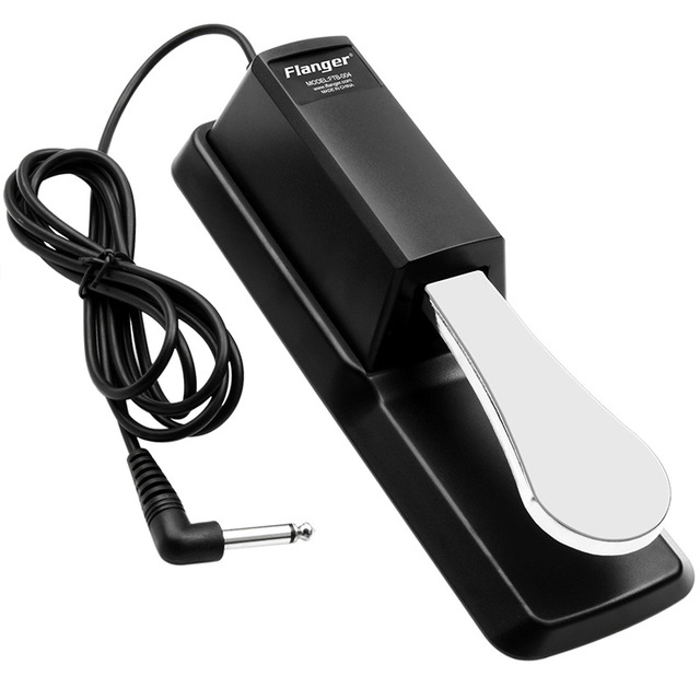 Universal sustain pedal for electronic piano and electric