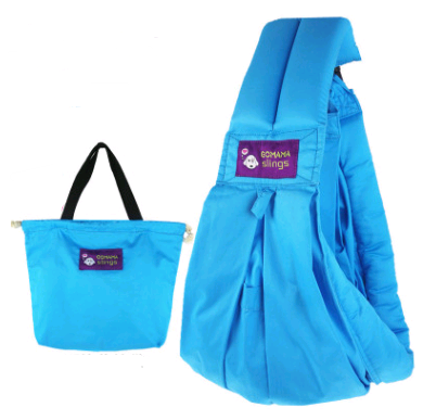 Cotton breathable sling baby carrier bag back pocket
