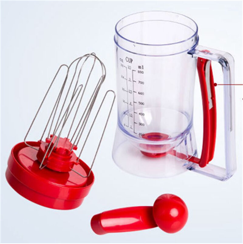 1Pc Baking Pastry Manual Pancake Mixer Machine Cupcake