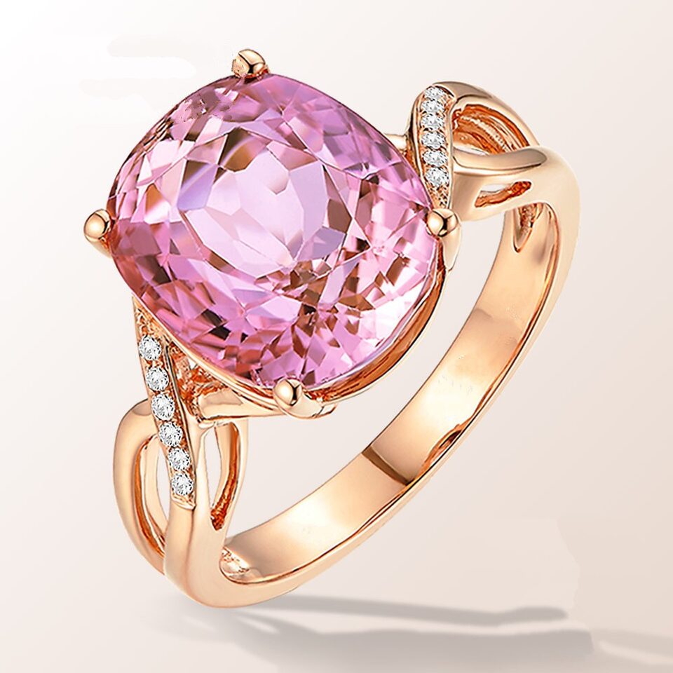 The European And American Fashion Engagement Ring Female