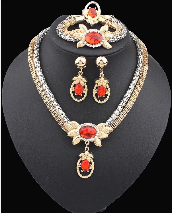 Bridal alloy four pieces of European and American