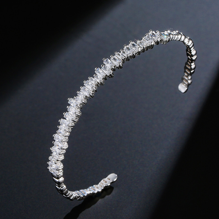 European and American bracelets light luxury micro-inlaid zircon