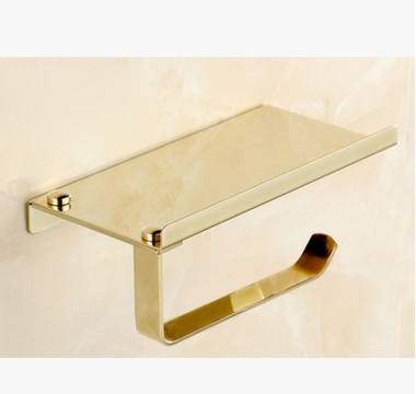 304 stainless steel phone towel rack toilet paper