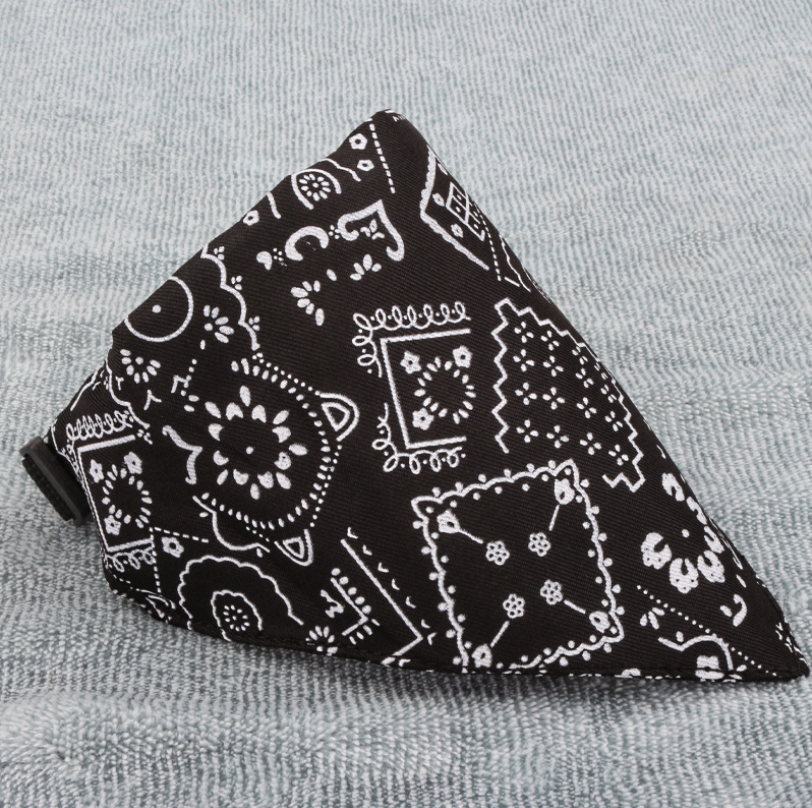 Neck Scarf Bandana Collar Neckerchief Adjustable Pet Dog