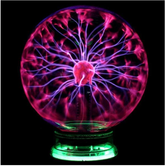 Plasma Lightning Ball Electronic Magic Light Electrostatic Induction