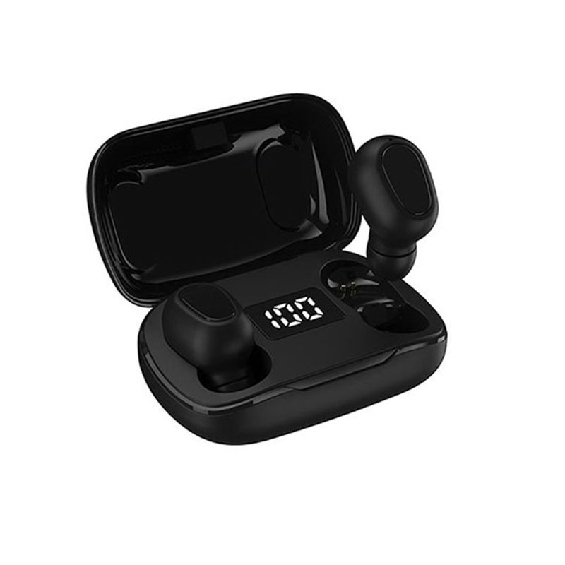 Bluetooth Wireless In-Ear Stereo Earphones Digital Charging Box