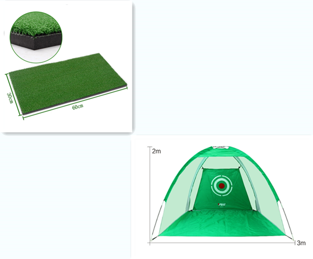 Golf Practice Net Tent Hitting Cage Garden Grassland
