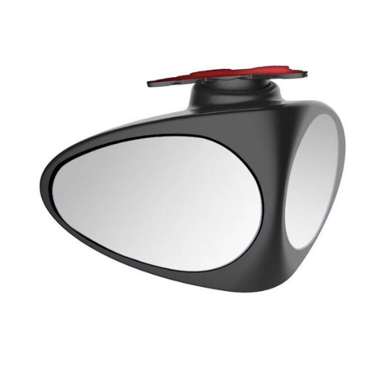 Double vision auxiliary mirror car rearview