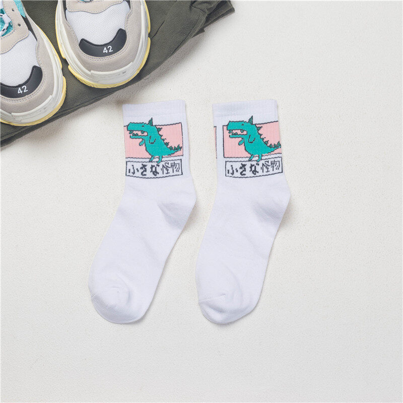 Woman Socks Korea Ulzzang Hong Kong Wind Harajuku