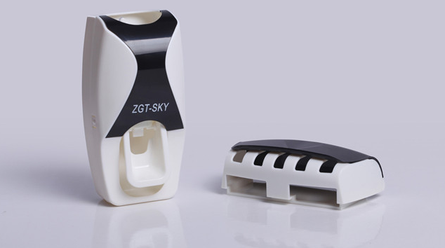 Toothbrush Holder Dust Proof Automatic Squeezer Wash Suit