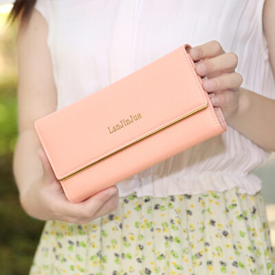 This poem Kidman female Long Wallet Purse Handbag
