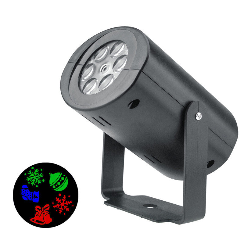 Christmas Pattern LED Laser Projector Colorful Rotating