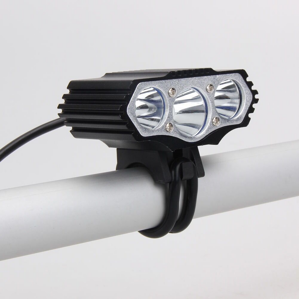 F3 light USB bicycle headlights 3 t6 mountain