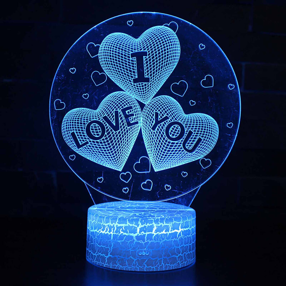 I LOVE YOU Sweet Lover Heart Balloon 3D