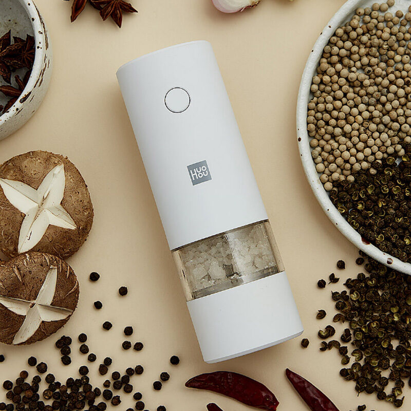 Electric Grinder Black Pepper Powder Sea Salt Seasoning