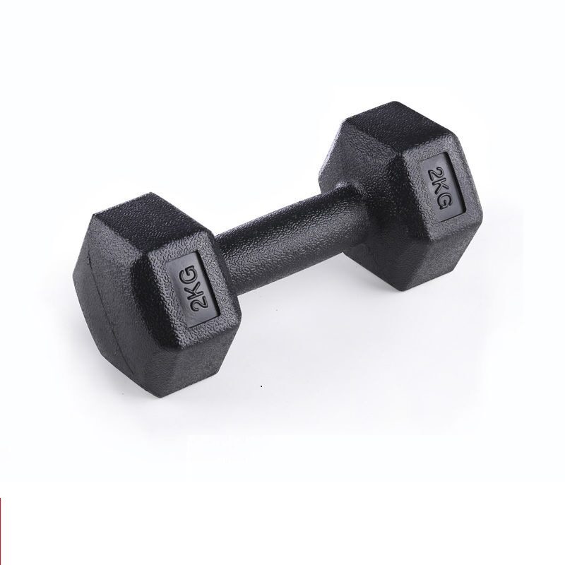Dumbells Men's Arm Muscle Training Household Rubberized Dumbbells