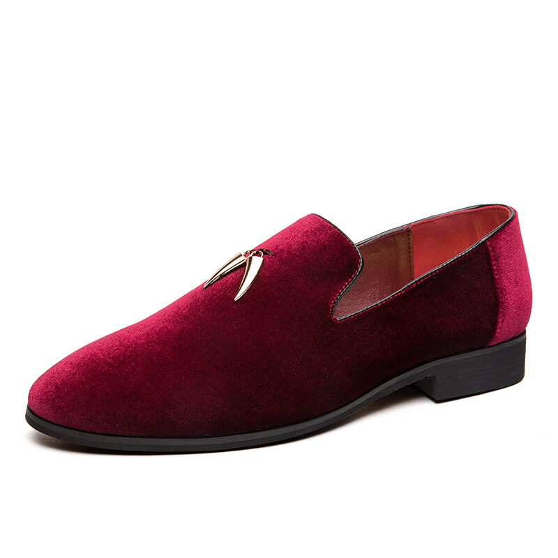 Tassel Men's Shoes Peas British Leather Men