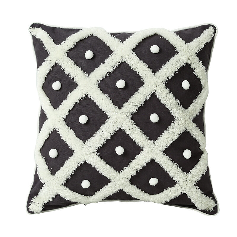 Creative Home Ball Pillow Tufted Moroccan Elegant Cushion