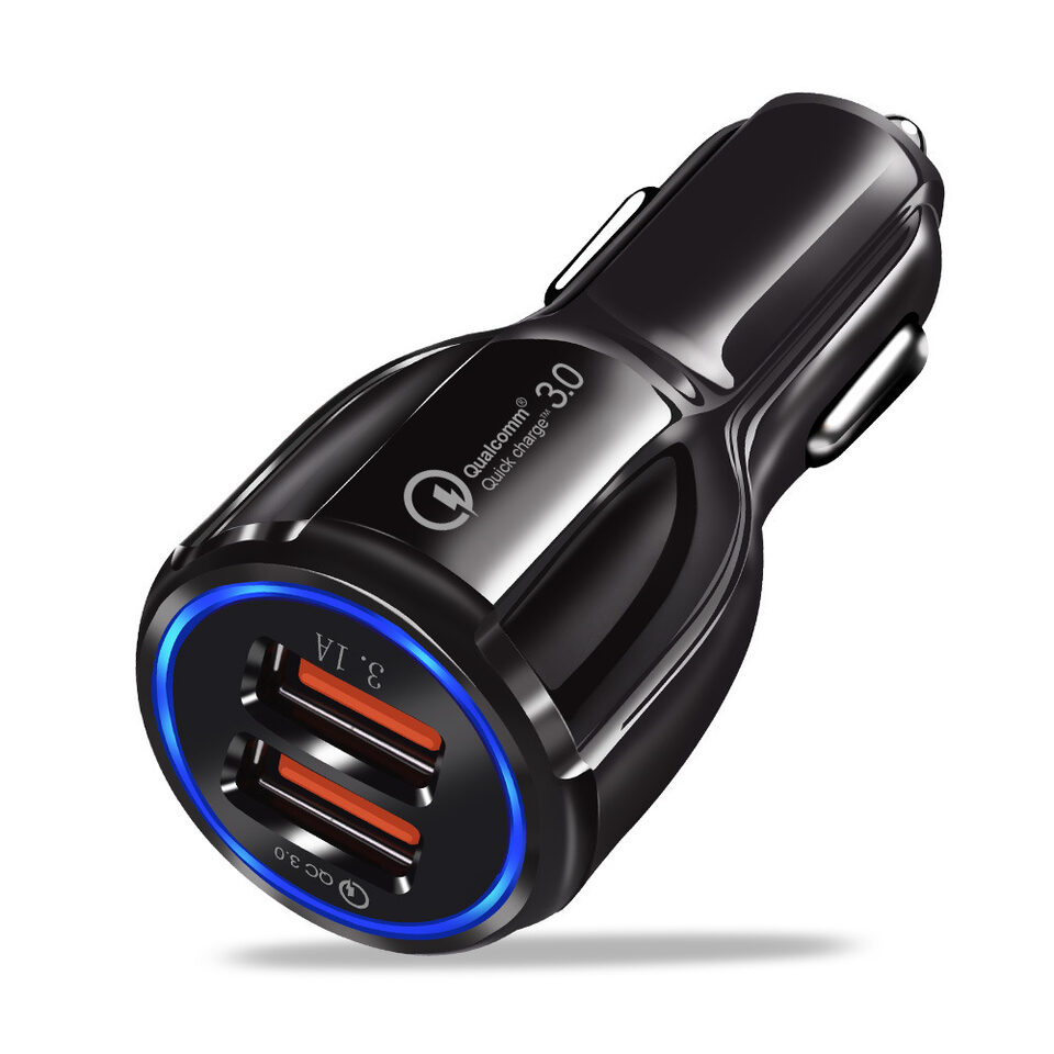 Car Charger 6.0A Light Usb Fast Charge Mobile