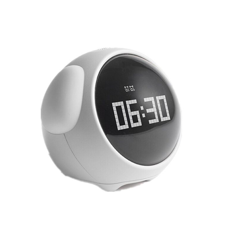 Alarm-Clock Wake-Up-Light Pixel Expression Home-Decoration Digital Electronic Cute