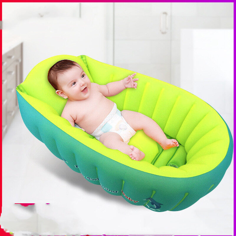 Baby Bath Tub Inflatable Bathtubs Folding Bathtub Flower