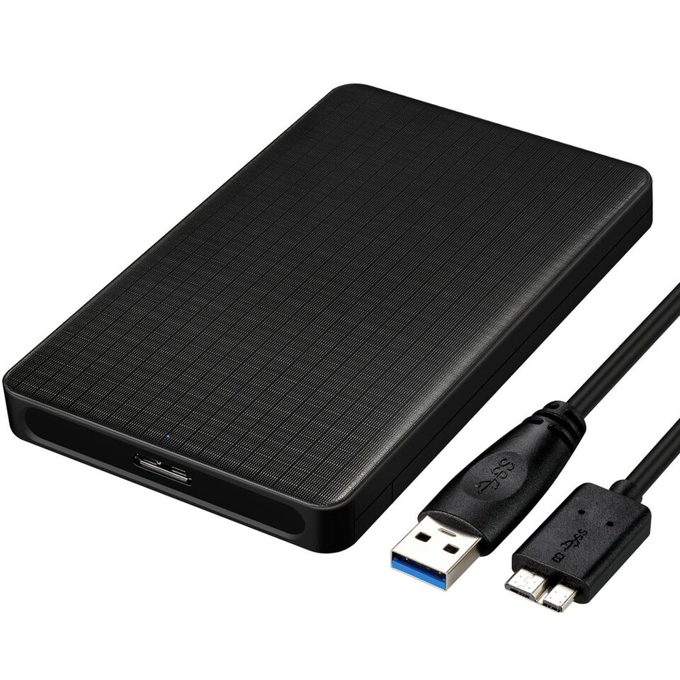 Grid Pattern Business Style USB3.0 Mobile Hard Disk