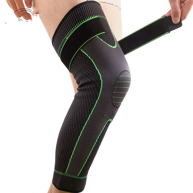 Long Straps Knee Pads Sports Protection Non-Slip Leggings