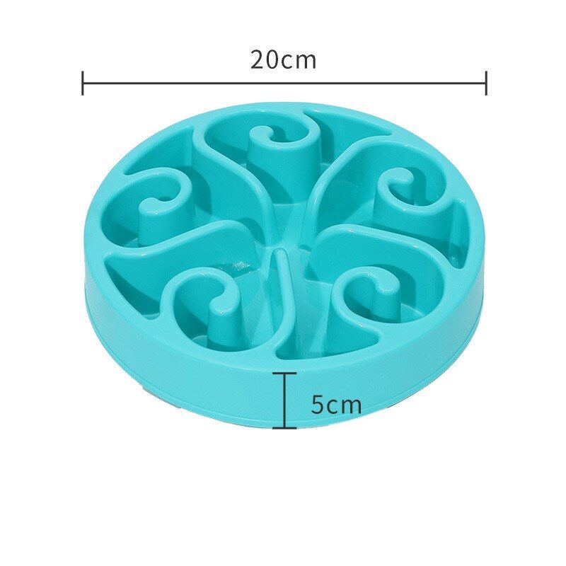 Pet Choking Prevention Dog Food Bowl Feeding
