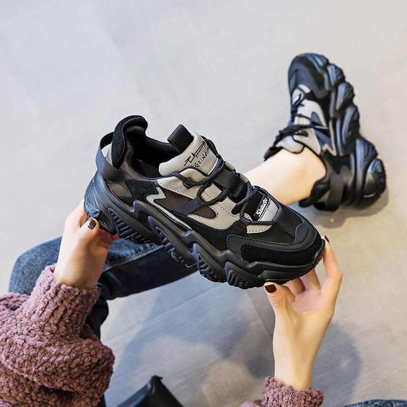 Shoes Women New Thick Soled S Versatile Sports