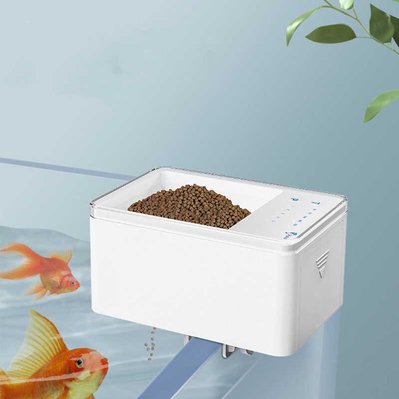 Pet Feeding Fish Food Dispenser Digital Automatic Feeder