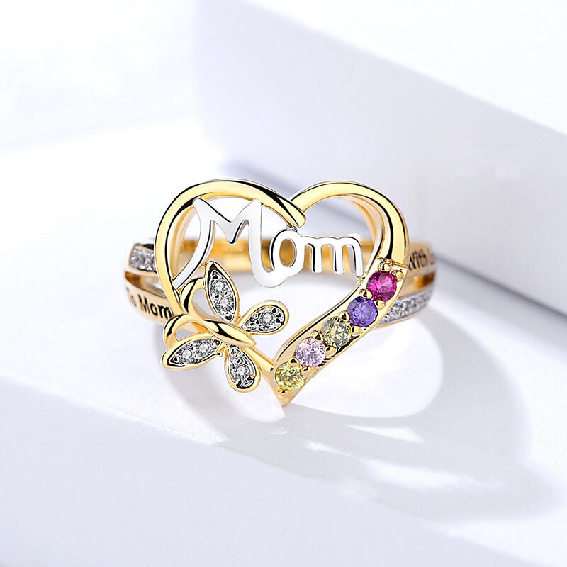 Mother's Day Gift Hollow Heart English Letter Love